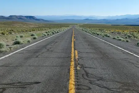 Bauarbeiten auf der M6-Autobahn