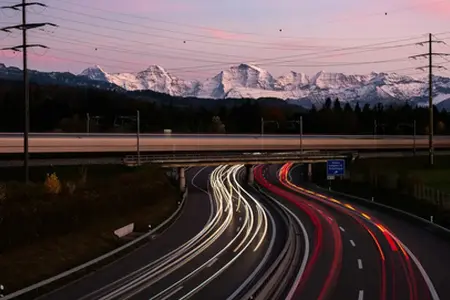 Use of Swiss motorways and the advantages of the digital e-vignette