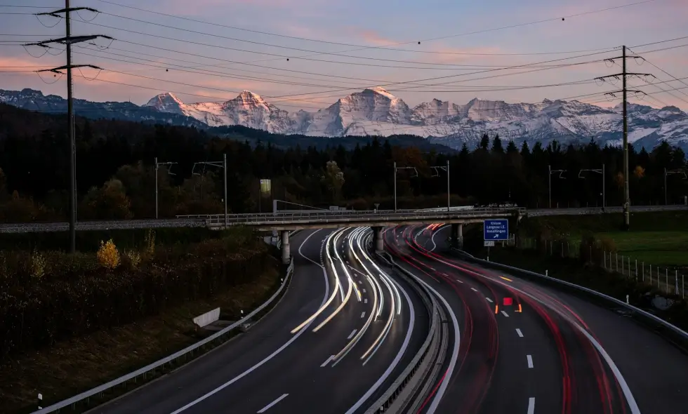 Schweizer Verkehrssystem und Kauf der Vignette