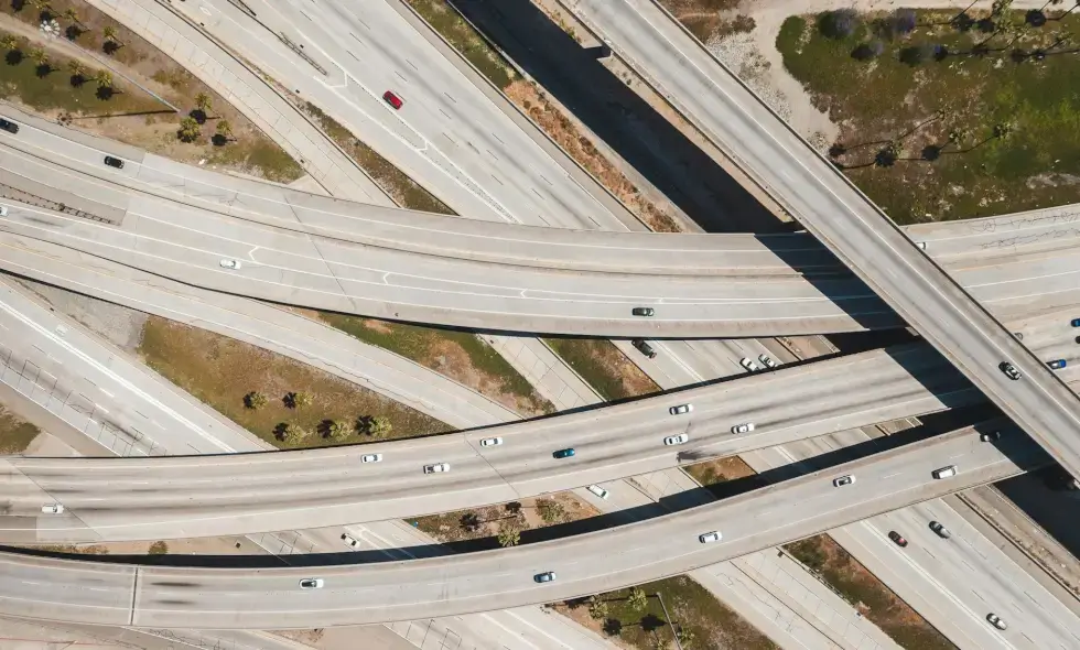Rumänisches Fahrzeugverkehrs- und Autobahnsystem
